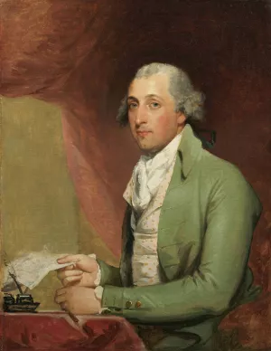 William Bayard Oil painting by Gilbert Stuart