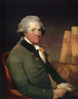 William Burton Coyngham by Gilbert Stuart Oil Painting