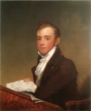 William Rufus Gray by Gilbert Stuart - Oil Painting Reproduction