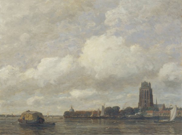 Main Product Photo of Dordrecht  Painting by Gilbert Von Canal
