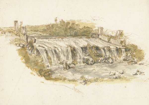 Main Product Photo of Waterval  Painting by Gillis Neyts