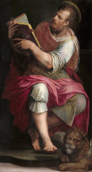 Saint Mark by Giorgio Vasari Oil Painting
