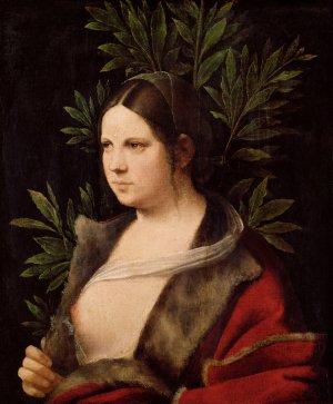 Young Woman by Giorgione Oil Painting