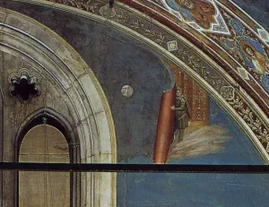 Last Judgment detail 2 Cappella Scrovegni Arena Chapel; Padua by Giotto Di Bondone - Oil Painting Reproduction