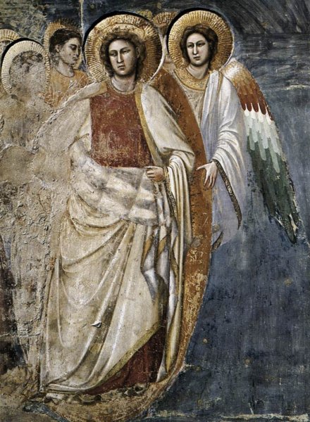 Main Product Photo of Last Judgment detail 6 Cappella Scrovegni Arena Chapel; Padua Painting by Giotto Di Bondone
