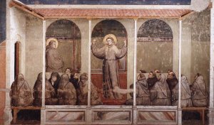 Scenes from the Life of Saint Francis: 3. Apparition at Arles