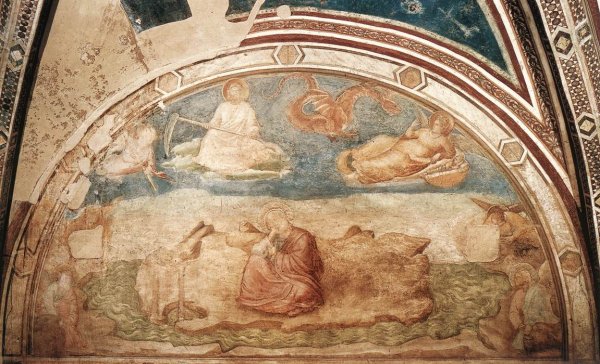 Main Product Photo of Scenes from the Life of St John the Evangelist Painting by Giotto Di Bondone