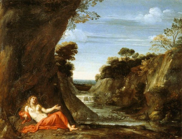 Penitent Magdalene in a Landscape