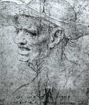 Head of an Executioner Oil painting by Giovan Paolo Lomazzo