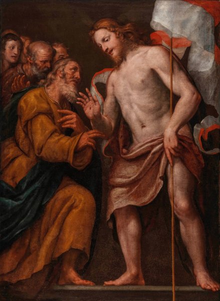 The Resurrection by Giovanni Andrea Ansaldo - Hand-Painted Oil Painting Reproduction