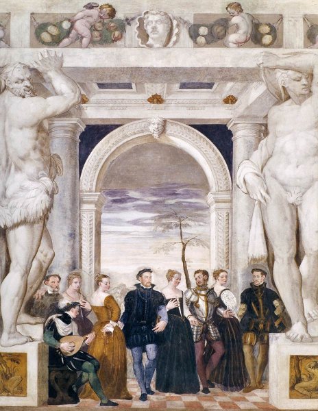 Invitation to Dance by Giovanni Antonio Fasolo - Hand-Painted Oil Painting Reproduction