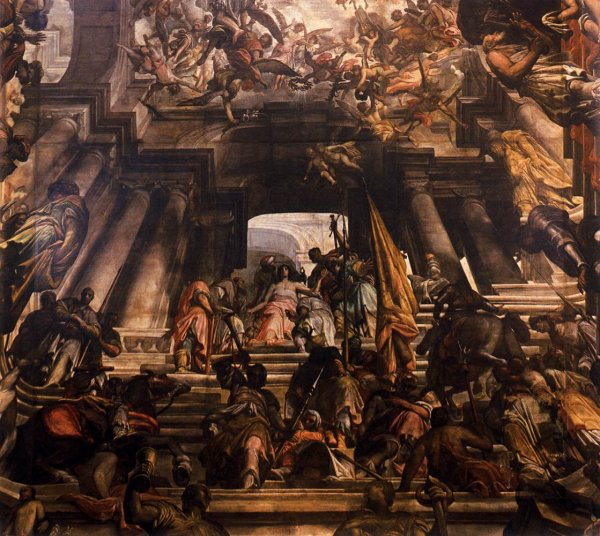 Martyrdom and Glory of St Pantaleon by Giovanni Antonio Fumiani - Hand-Painted Oil Painting Reproduction