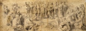 Multiplication of the Loaves and Fishes by Giovanni Antonio Sogliani Oil Painting