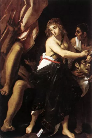 Judith and the Head of Holofernes by Giovanni Baglione - Oil Painting Reproduction