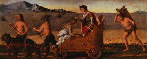 Wedding of Bacchus and Ariadne by Giovanni Battista Cima Da Conegliano Oil Painting