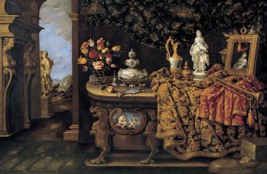 The Five Senses by Giovanni Battista Manerius Oil Painting
