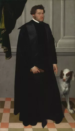 Gian Lodovico Madruzzo by Giovanni Battista Moroni Gian Lodovico Madruzzo by Giovanni Battista Moroni Oil Painting