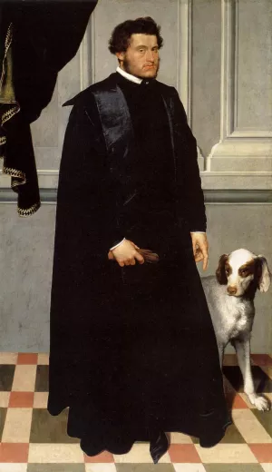 Gian Lodovico Madruzzo by Giovanni Battista Moroni Oil Painting