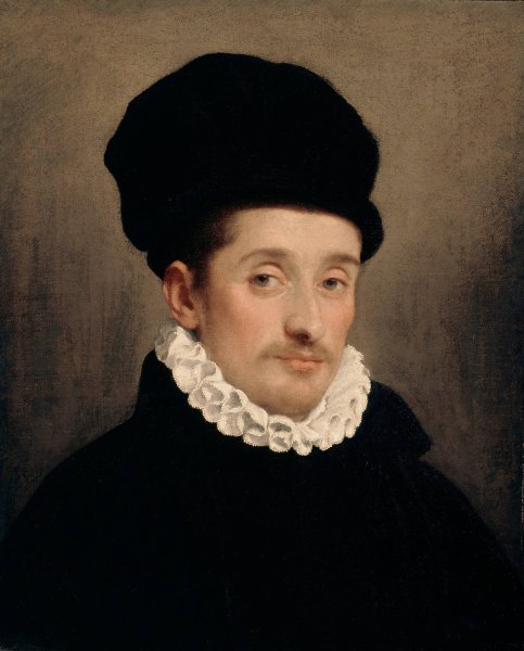 Main Product Photo of Portrait of a Man  Painting by Giovanni Battista Moroni