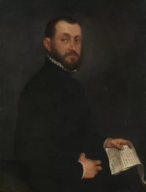 Portrait of a Man by Giovanni Battista Moroni Portrait of a Man by Giovanni Battista Moroni Oil Painting