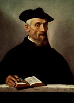 Portrait of an Ecclesiastic by Giovanni Battista Moroni Portrait of an Ecclesiastic by Giovanni Battista Moroni Oil Painting