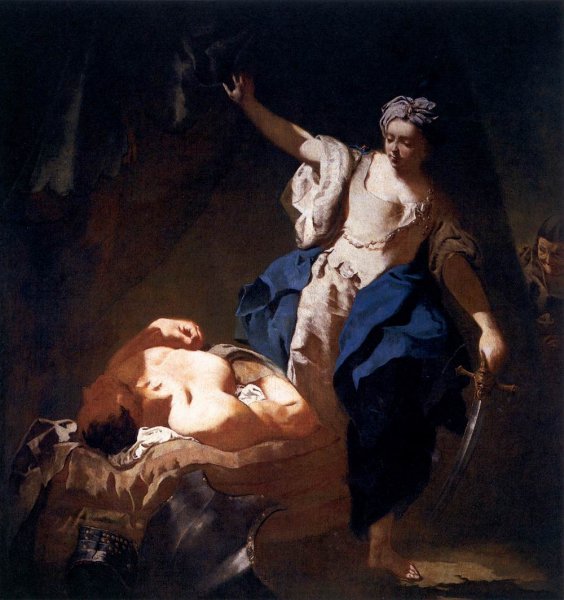 Main Product Photo of Judith and Holofernes Painting by Giovanni Battista Piazzetta