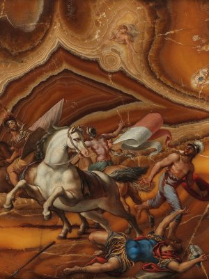 The Conversion of Saint Paul by Giovanni Battista Pozzo Oil Painting