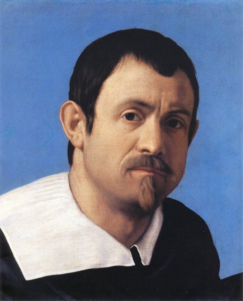 Self-Portrait  by Giovanni Battista Salvi Da Sassoferrato - Hand-Painted Oil Painting Reproduction