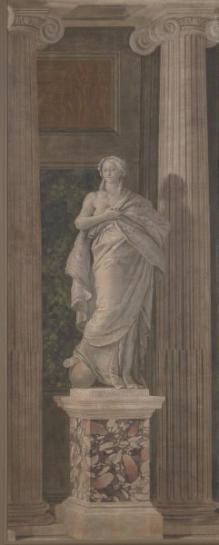 Allegorical Figure Representing Grammar by Giovanni Battista Tiepolo Oil Painting