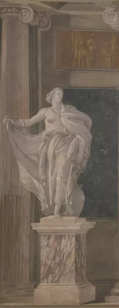 Allegorical Figure Representing Metaphysics by Giovanni Battista Tiepolo Oil Painting