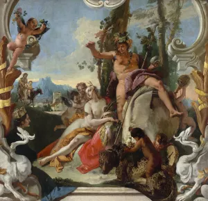Bacchus and Ariadne by Giovanni Battista Tiepolo Oil Painting