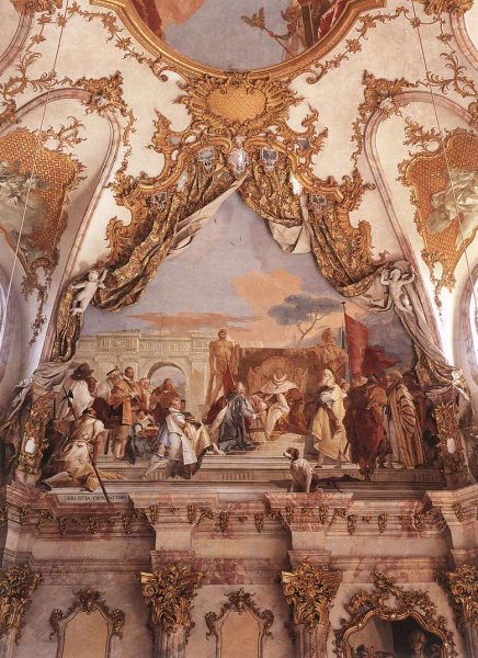Main Product Photo of The Investiture of Herold as Duke of Franconia Painting by Giovanni Battista Tiepolo
