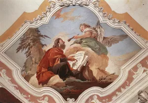 The Prophet Isaiah by Giovanni Battista Tiepolo Oil Painting