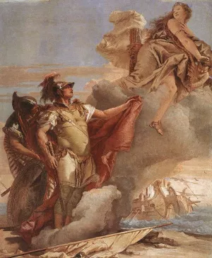 Venus Appearing to Aeneas on the Shores of Carthage Oil painting by Giovanni Battista Tiepolo