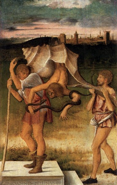 Four Allegories: Falsehood or Wisdom by Giovanni Bellini - Hand-Painted Oil Painting Reproduction