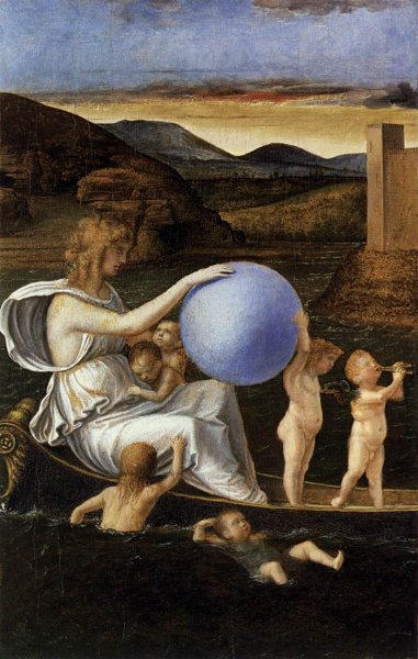 Main Product Photo of Four Allegories: Fortune or Melancholy Painting by Giovanni Bellini