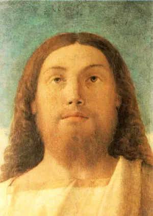 Head of the Redeemer by Giovanni Bellini - Oil Painting Reproduction