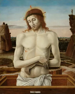 Imago Pietatis by Giovanni Bellini Oil Painting