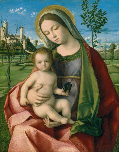 Main Product Photo of Madonna and Child  Painting by Giovanni Bellini