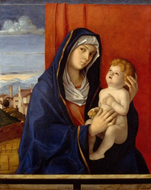 Madonna and Child by Giovanni Bellini Oil Painting