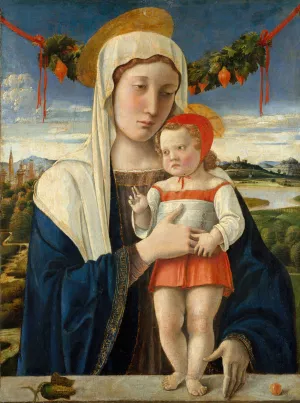 Madonna and Child by Giovanni Bellini Oil Painting