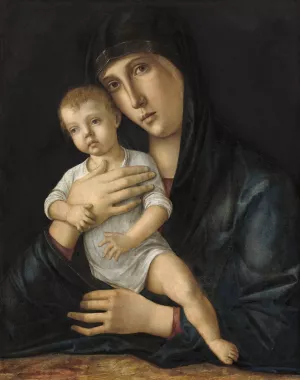Madonna and Child by Giovanni Bellini Oil Painting