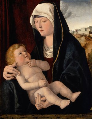 Madonna And Child by Giovanni Bellini Oil Painting