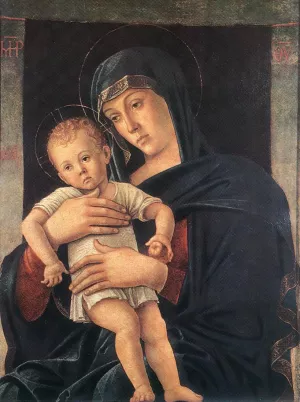 Madonna with the Child by Giovanni Bellini Oil Painting