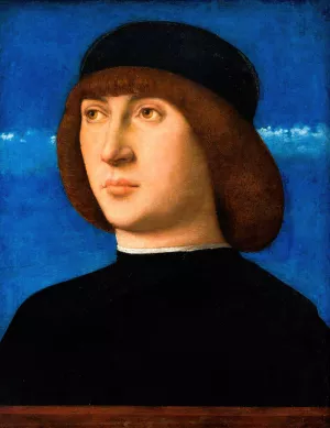 Portrait of a Young Man by Giovanni Bellini Oil Painting