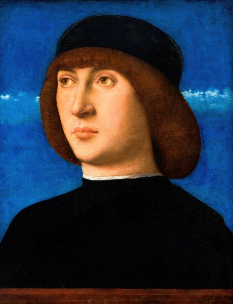 Main Product Photo of Portrait of a Young Man  Painting by Giovanni Bellini