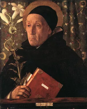 Portrait of Teodoro of Urbino by Giovanni Bellini Oil Painting