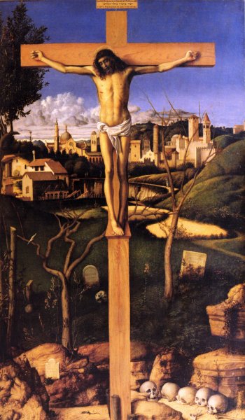The Crucifixion by Giovanni Bellini - Hand-Painted Oil Painting Reproduction