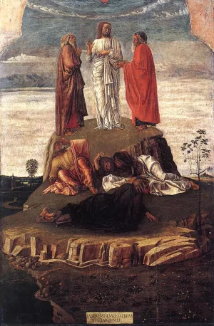 Transfiguration of Christ painting by Giovanni Bellini