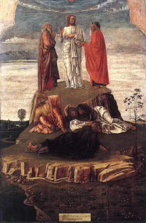 Transfiguration of Christ Oil painting by Giovanni Bellini